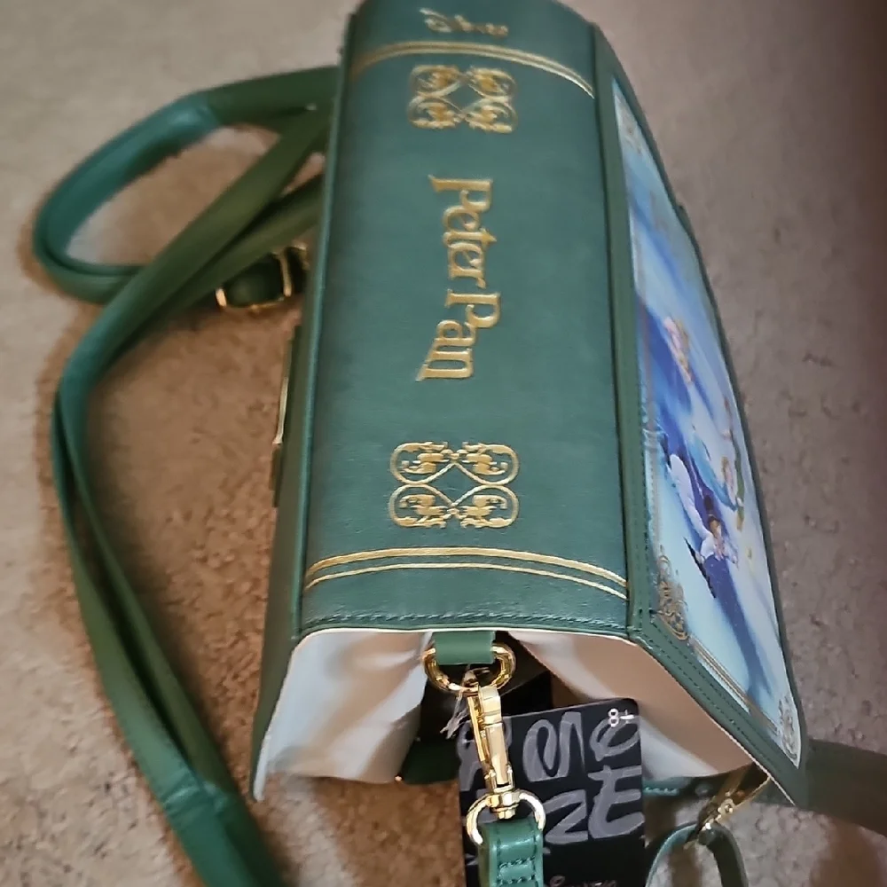 Green Peter Pan Crossbody Bag - Picture 9 of 9